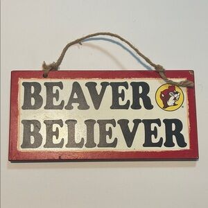 Beaver Believer Sign